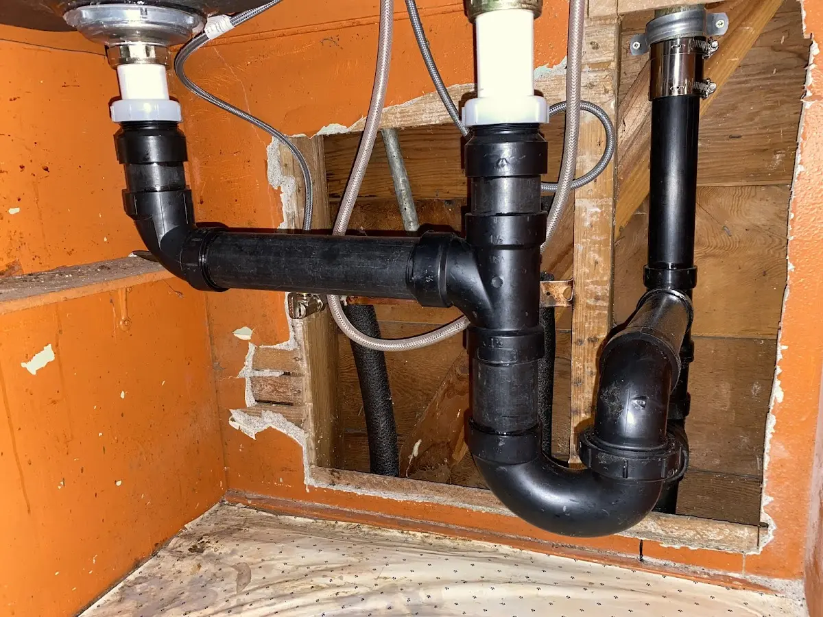 Professional Repiping Services equipment and tools on the job in Middleborough